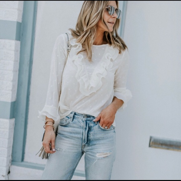 🎉HP🎉 1 LEFT! Final Price! Sheer Blouse - Picture 3 of 5